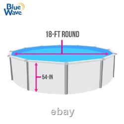 Blue Wave NL331-40 Heavy Gauge Mangalore Mosaic Round Unibead Pool Liner, 18-FT