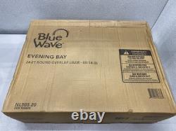 Blue Wave Overlap 24'x48/54 Above Ground Round Pool Liner Evening Bay NL505-20