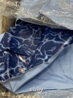 Blue Wave Overlap 27'x48/54 Above Ground Round Pool Liner Evening Bay NL506-20