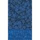 Blue Wave Pebble Cover 12-ft x 24-ft Oval Pool Liner for Above-Ground Steel W