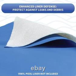 Blue Wave Pool Liners 15'X26' Oval Liner Pad for Above Ground Pool Durable