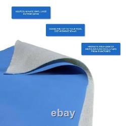 Blue Wave Pool Liners 240 Oval Liner Pad Polypropylene for Above Ground Pool
