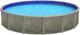 Blue Wave Trinity 24' Round Above Ground Swimming Pool and Liner Only