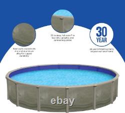 Blue Wave Trinity 24' Round Above Ground Swimming Pool and Liner Only