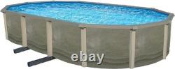 Blue Wave Trinity Round & Oval Above Ground Swimming Pool Package Kit