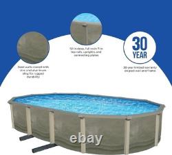 Blue Wave Trinity Round & Oval Above Ground Swimming Pool Package Kit