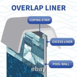 Bluewave Emerald Coast Round 48/54 Deep Pool Standard Gauge Overlap Blue Liner