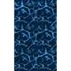 Bluewave Evening Bay Oval Standard 48/54 Deep Pool Gauge Overlap Liner In Blue