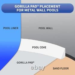 Bluewave Gorilla Oval Protects Floor Padding In Off-White