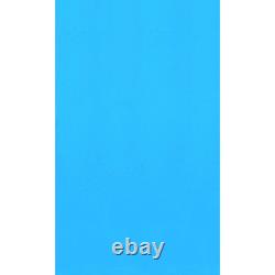 Bluewave Oval Standard Gauge 48/52 Deep Pool Overlap PVC Liner In Blue