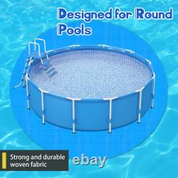 Boao 18 Ft Pool Liner Pad for Above Ground Pools, Durable Cloth, Round