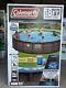 COLEMAN Power Steel Frame 18ft x 48in Round Above Ground Pool Set 18'x48
