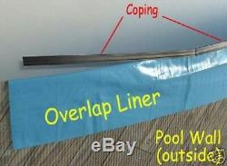 COPING STRIPS, 15' x 24' Above Ground Pool Liner, Qty 34