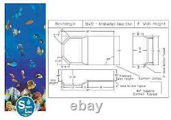 Caribbean Rectangle 5½' Flat Bottom Beaded Liner for Fanta-Sea Swimming Pools