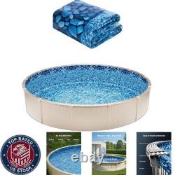 Chlorine Resistant 18-ft Round Pool Liner for 48-54 Inch Walls Heavy Duty