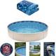 Chlorine Resistant 18-ft Round Pool Liner for 48-54 Inch Walls Heavy Duty