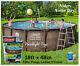 Coleman 18 x 48 Power Steel Frame Deluxe Round Above Ground Swimming Pool Pump