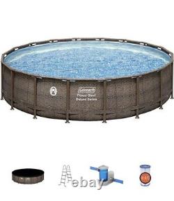 Coleman 18ft x 48in above ground swimming pool