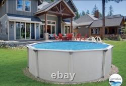 Colombia 54? Above Ground Swimming Pool 8? Resin Top Rail SALT FRIENDLY