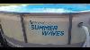 Converting Summer Waves Pool To Intex 1200 Gph Krystal Clear Sand Filter Pump U0026 Vacuuming