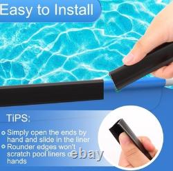 Coping Strips for Overlap Above Ground Pool Liners Swimming Plastic Qty 61 15.74