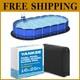 Durable 16x25 Ft Pool Floor Padding Protects Against Tear and Erosion