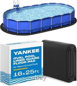 Durable 16x25 Ft Pool Floor Padding Protects Against Tear and Erosion