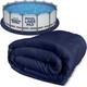 Durable 18-Foot Pool Liner Pad for Above Ground Pools Puncture Protection