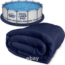 Durable 18-Foot Pool Liner Pad for Above Ground Pools Puncture Protection