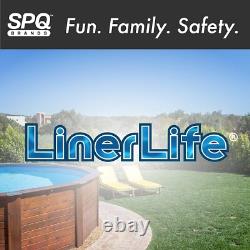 Durable 18' Round Above Ground Pool Liner Padding Quick Installation & Safety