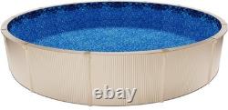Durable 18-ft Round Pool Liner UV Resistant for -Round Enjoyment