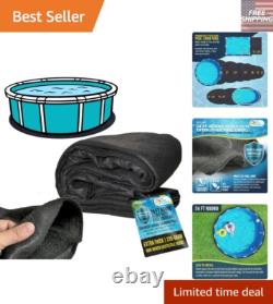 Durable 24ft Round Above-Ground Pool Liner Pad Easy Install & Liner Lifesaver