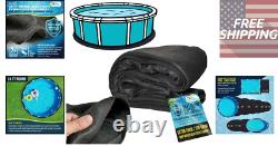 Durable 24ft Round Above-Ground Pool Liner Pad Easy Install & Liner Lifesaver