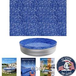 Durable 8ft Round Pool Liner Leak-Proof & All-Season Protection Design