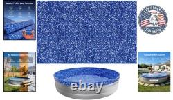 Durable 8ft Round Pool Liner Leak-Proof & All-Season Protection Design