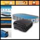 Durable Above Ground Pool Liner Pad 12'x24' Puncture Resistant Floor Mat, Blac
