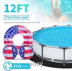 Eco-Friendly 12FT Pool Liner Pad Puncture Resistance & Comfort Guaranteed