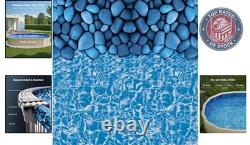 Elite 18x33 ft Oval Vinyl Pool Liner 48-54 Inch Wall Height Durable & Soft