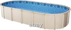 Elite 18x33 ft Oval Vinyl Pool Liner 48-54 Inch Wall Height Durable & Soft