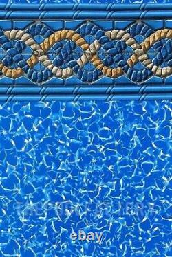 Esther Williams 18'x38' Oval beaded Golden Beach Above Ground Pool Liner