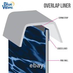Evening Bay 12 Ft. X 24 Ft. Oval 48/54 In. Overlap Liner
