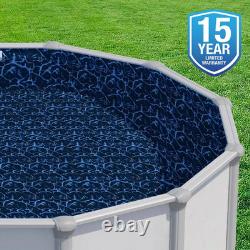 Evening Bay 12 Ft. X 24 Ft. Oval 48/54 In. Overlap Liner