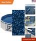 Evening Bay 12-ft Round Overlap Pool Liner for Above-Ground Steel Wall Pools