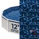 Evening Bay 12-ft Round Overlap Pool Liner for Above-Ground Steel Wall Pools