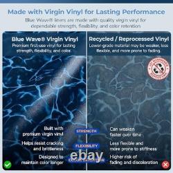 Evening Bay 12-ft Round Overlap Pool Liner for Above-Ground Steel Wall Pools
