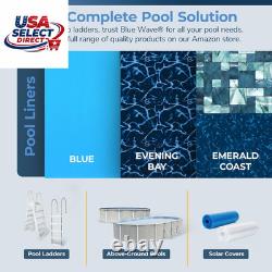 Evening Bay 15-Ft Round Overlap Pool Liner Weather-Resistant Vinyl