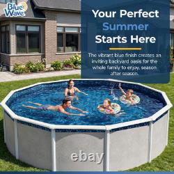 Evening Bay 15-Ft round Overlap Pool Liner for Above-Ground Steel Wall Pools W