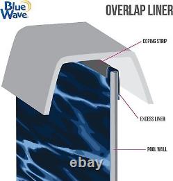 Evening Bay Oval 18 x 33 Overlap Standard Gauge Swimming Pool Liner NL511-20