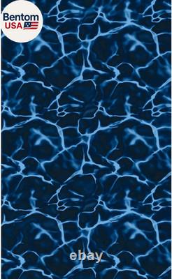 Evening Bay Overlap 24 Ft round Pool Liner for Above-Ground Steel Wall Pools W