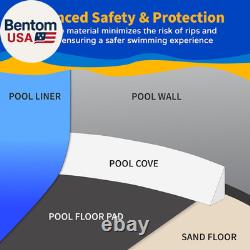 Evening Bay Overlap 24 Ft round Pool Liner for Above-Ground Steel Wall Pools W